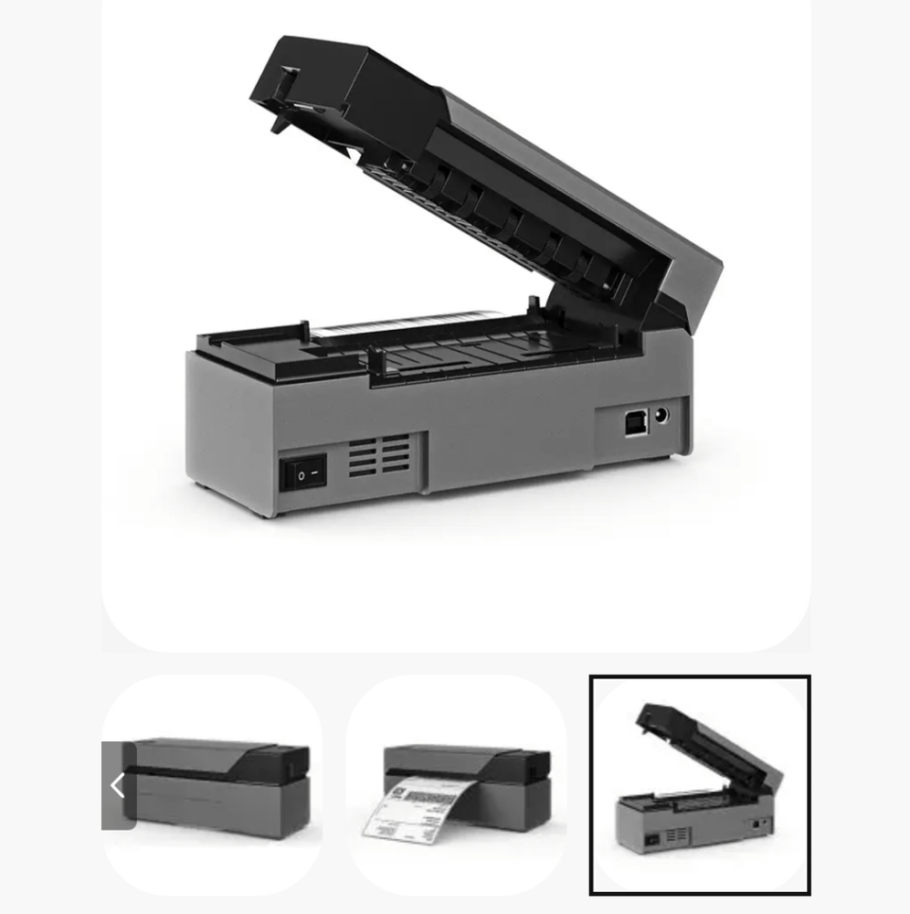 Barely used Rollo thermal printer - Picture 2 of 2